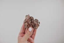 Load image into Gallery viewer, Mini Smoky Quartz Cluster