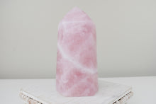 Load image into Gallery viewer, Large Rose Quartz Tower
