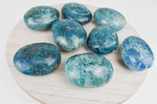 Load image into Gallery viewer, Blue Apatite Palm Stones