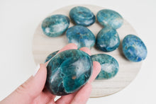 Load image into Gallery viewer, Blue Apatite Palm Stones