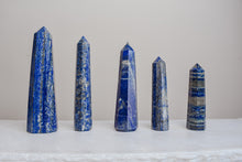 Load image into Gallery viewer, Large Lapis Lazuli Towers