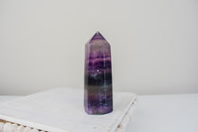 Load image into Gallery viewer, Purple Fluorite Tower