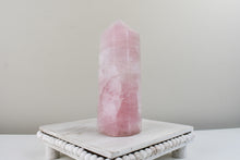 Load image into Gallery viewer, Large Rose Quartz Tower