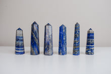 Load image into Gallery viewer, Small Lapis Lazuli Towers