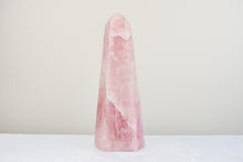 Load image into Gallery viewer, Extra Large Rose Quartz Tower