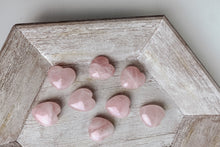 Load image into Gallery viewer, Mini Rose Quartz Hearts