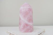 Load image into Gallery viewer, Large Rose Quartz Tower
