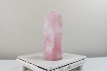 Load image into Gallery viewer, Large Rose Quartz Tower
