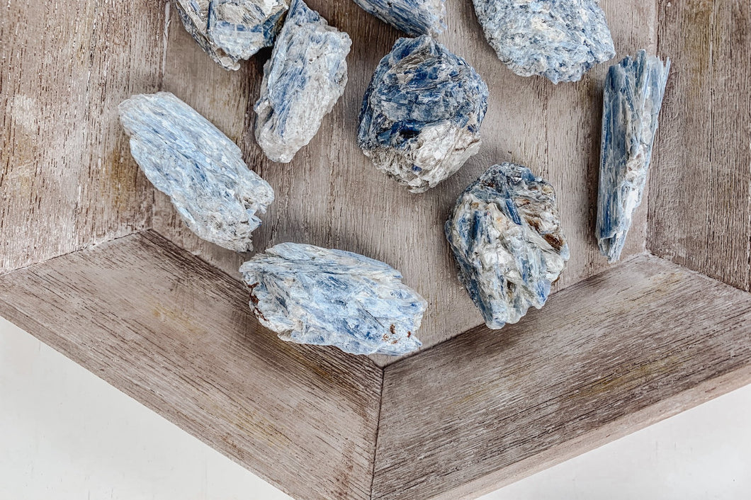 Blue Kyanite Raw Stones